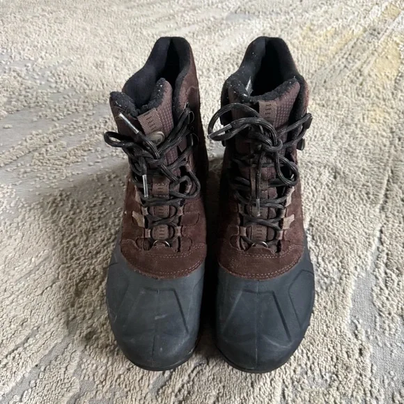 Merrell Moab boots Polar brown espresso Select Dry Warm Ice Grip Hiking Snow 11